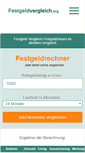 Mobile Screenshot of festgeldvergleich.org